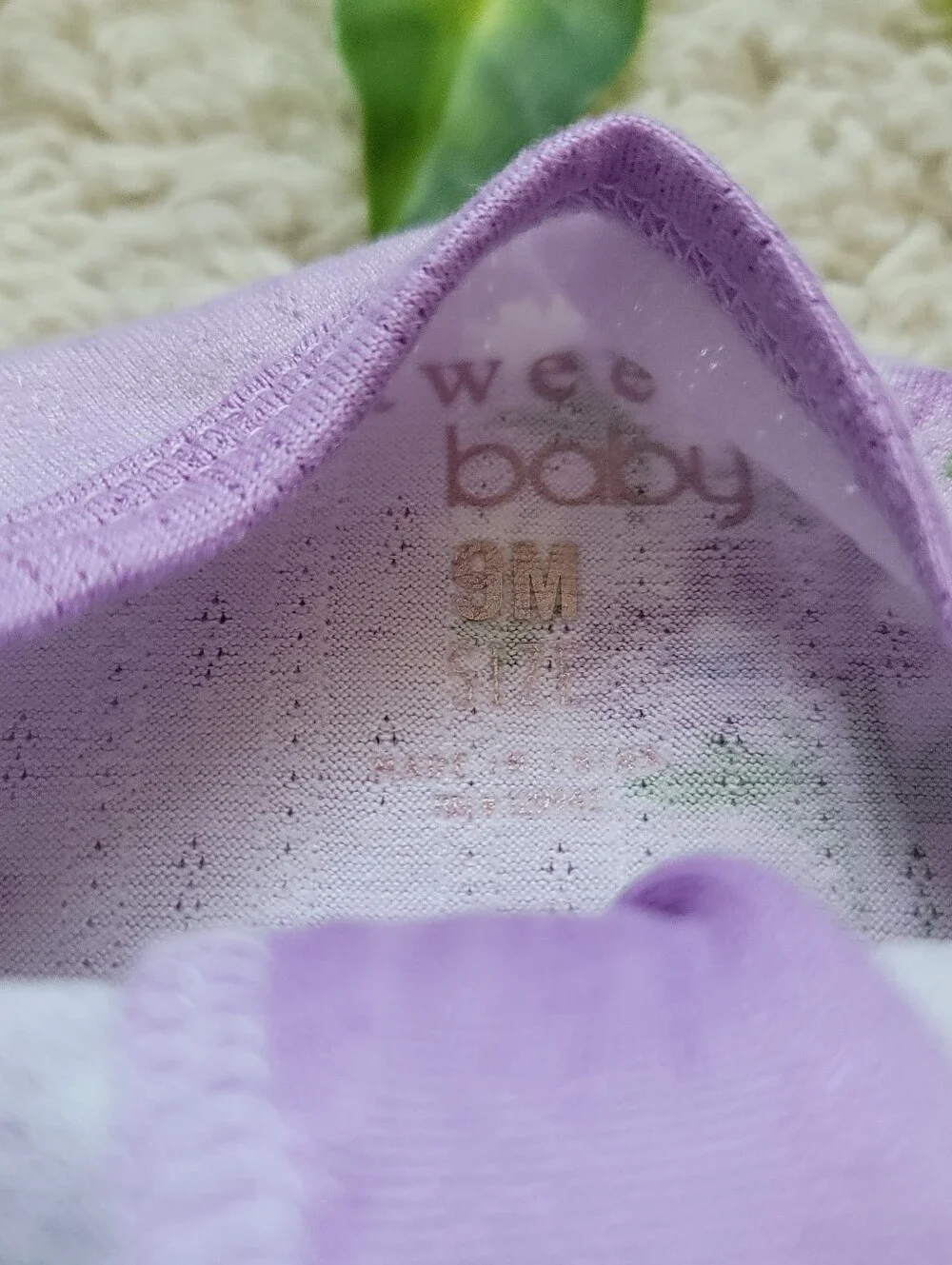 Baby Girl Floral & Butterflies Sleeper (6-9 Months)
